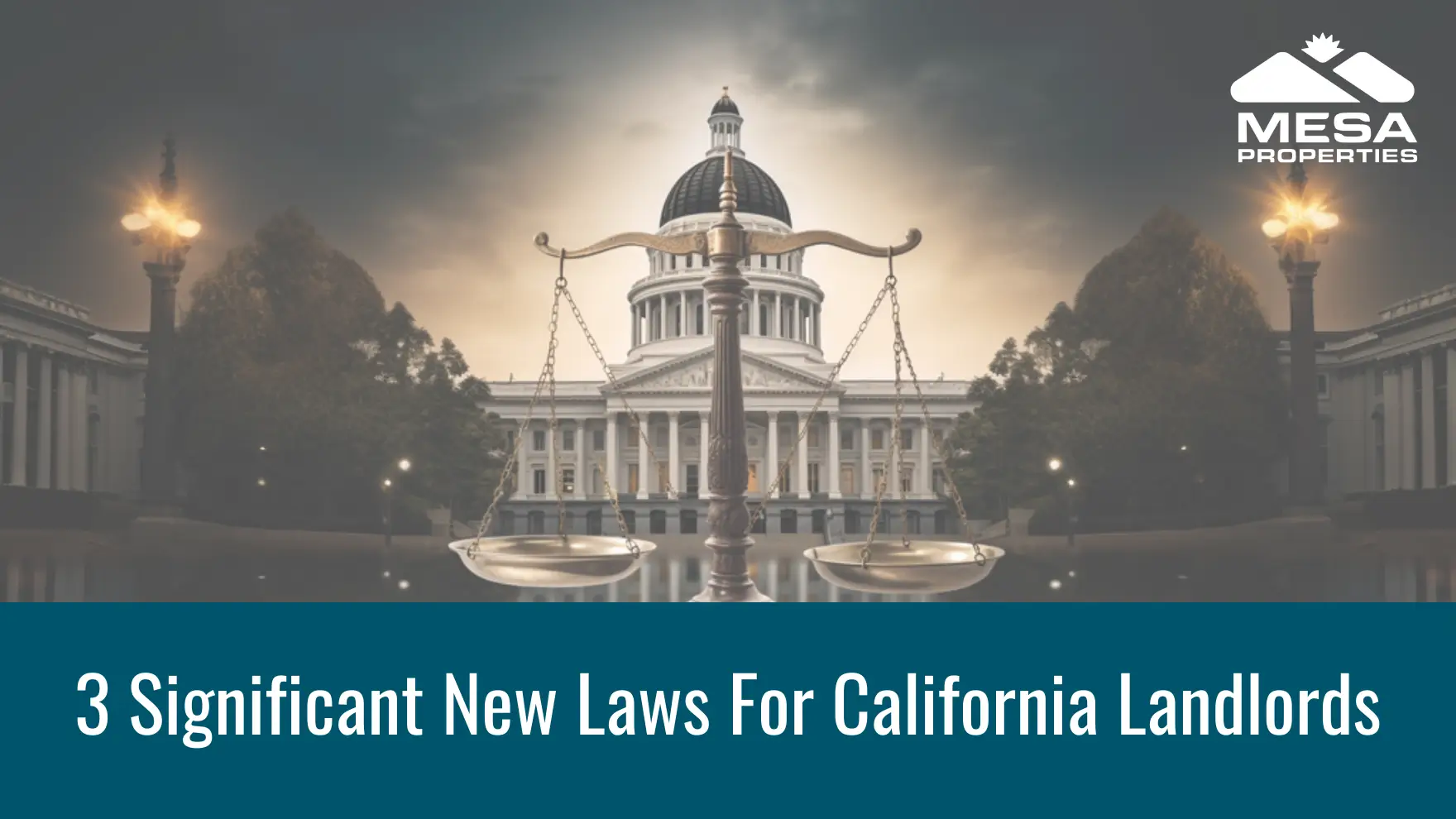 3 Significant New Laws for California Landlords in 2024